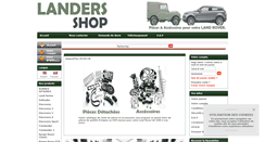 Desktop Screenshot of landers-shop.fr